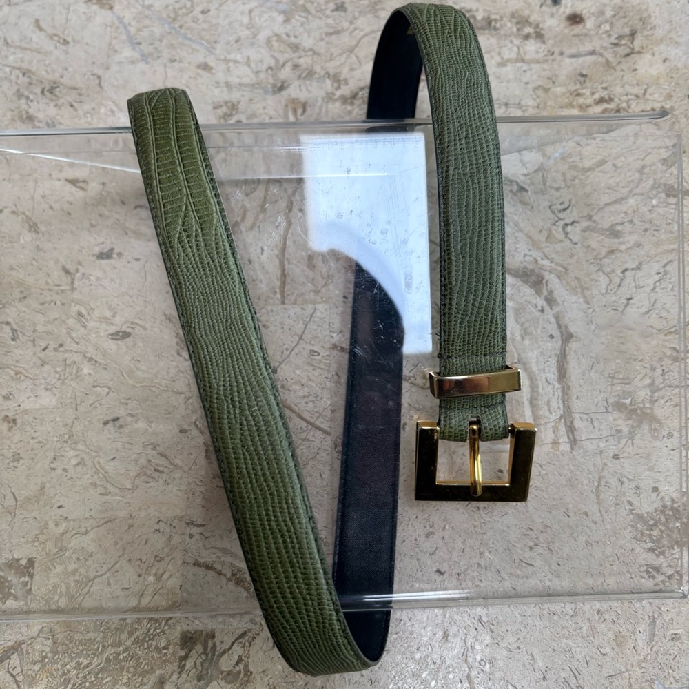 Elegant Fashion Leather Belt Genuine Bonded Leather Belt By Together Craft S/M